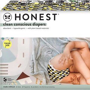 The Honest Company Clean Conscious Diapers Size 5, 27+ lbs - 100 Pack